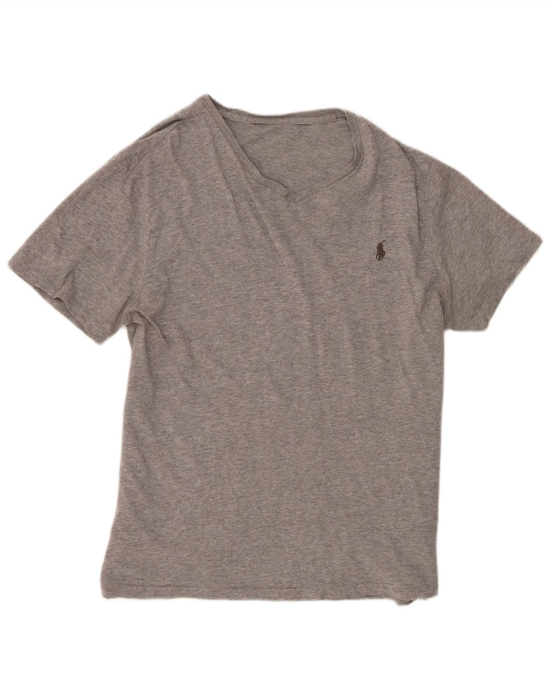 Tricou Polo Ralph Lauren pentru bărbați Top din bumbac gri mediu