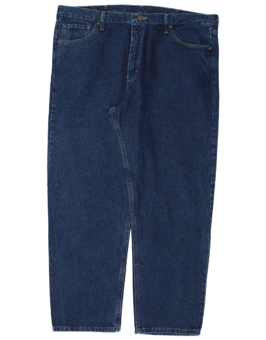 Blugi drepti pentru bărbați Wrangler W40 L30 bumbac bleumarin