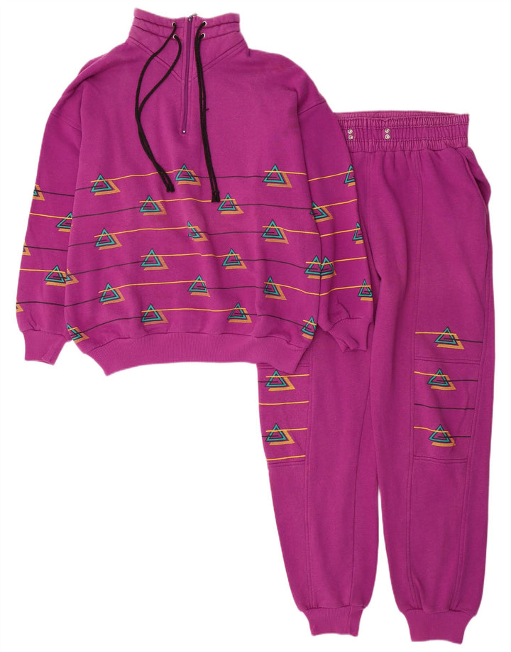 Trening complet Rodeo pentru damă cu grafică EU 40 Medium Roz Geometric Retro