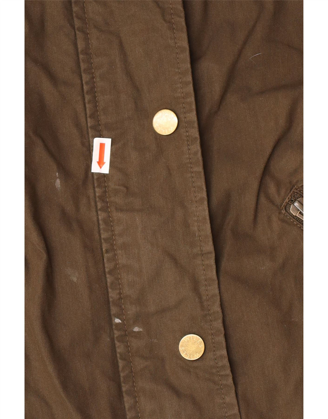 JACK WILLS Jachetă utilitare pentru femei UK 8 Small Kaki Bumbac