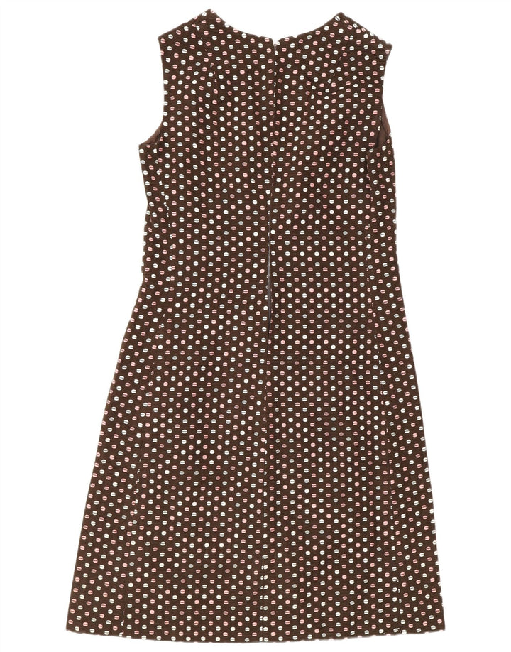 Set de 2 bucăți cu 3 nasturi pentru femei Vintage IT 48 XL maro buline