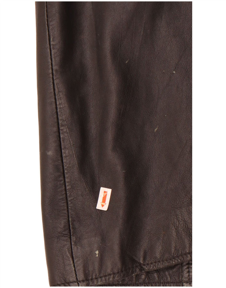 Palton din piele Gipsy pentru femei UK 12 maro mediu