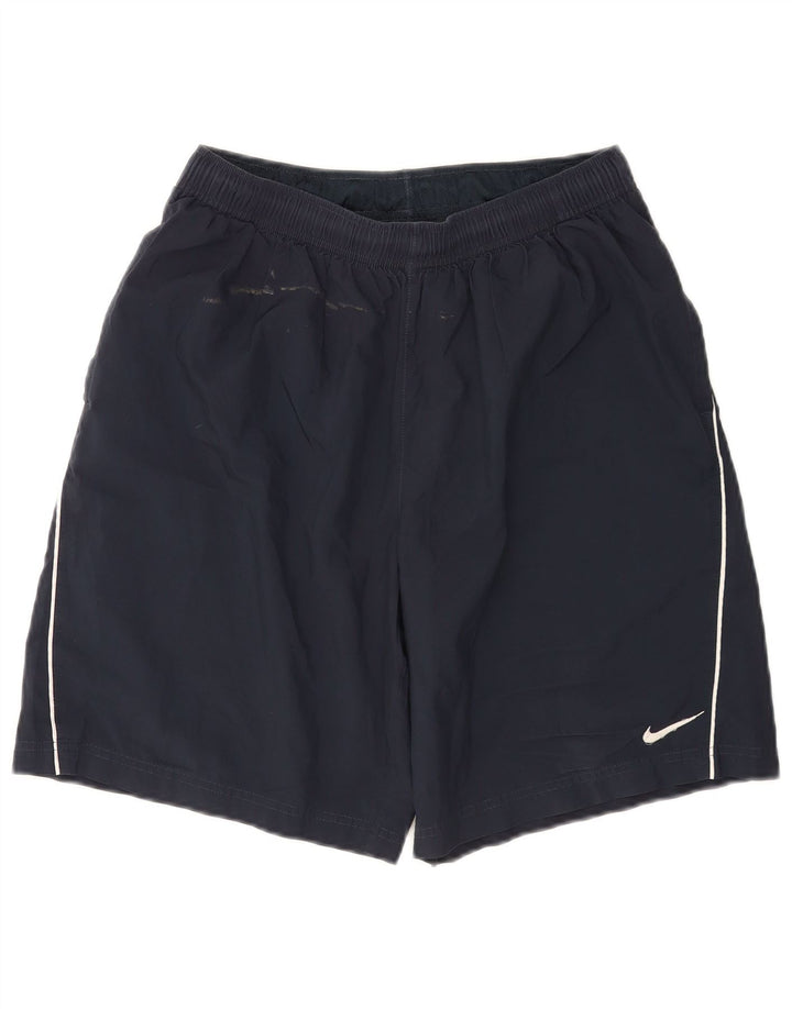 Pantaloni scurți sport Nike Dri Fit pentru bărbați, poliester mediu albastru