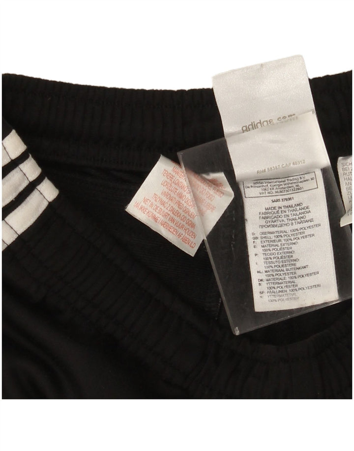 Pantaloni de trening Adidas NBA pentru bărbați, poliester mediu negru
