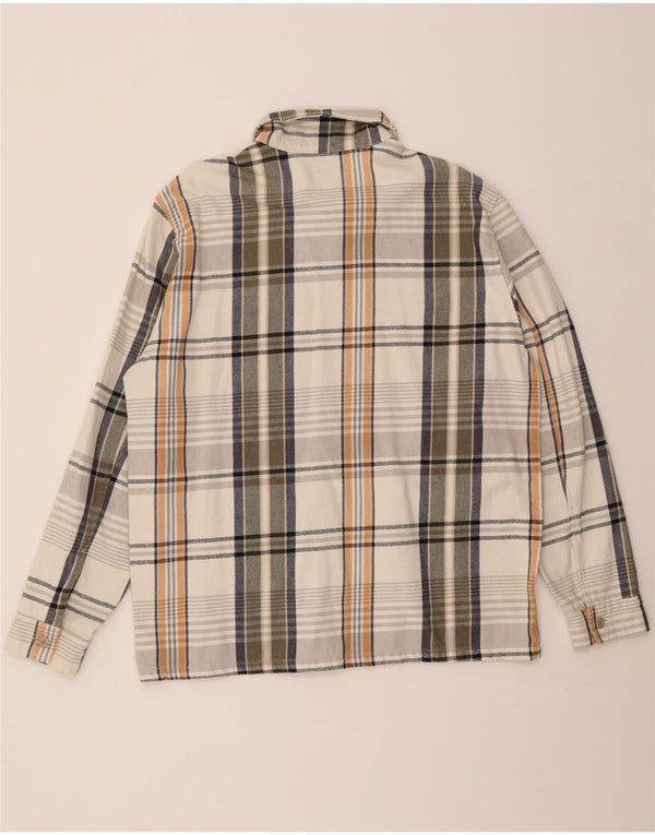 Cămașă de flanel pentru bărbați Zara XL, bumbac cu carouri multicolore
