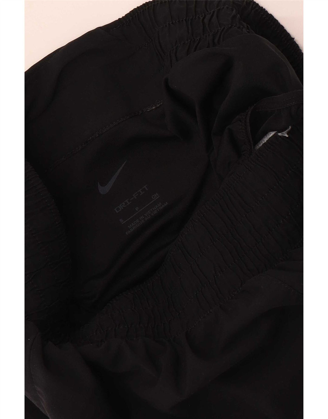 Pantaloni scurti sport grafic Nike pentru femei UK 10, poliester negru mic