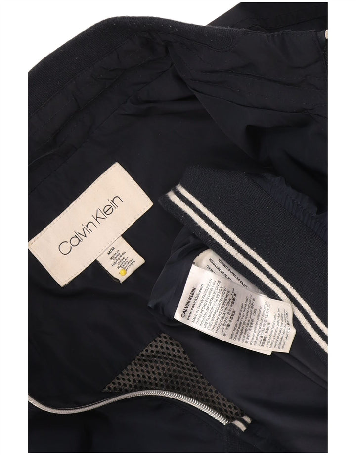 Jachetă Bomber Calvin Klein pentru bărbați UK 38 Medium Bleumarin Poliester
