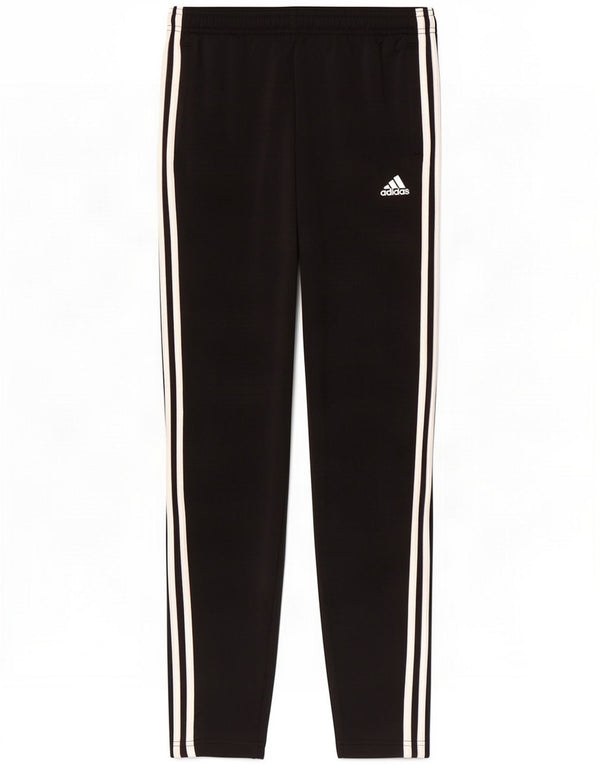 Adidas băieți pantaloni de trening 13-14 ani poliester negru