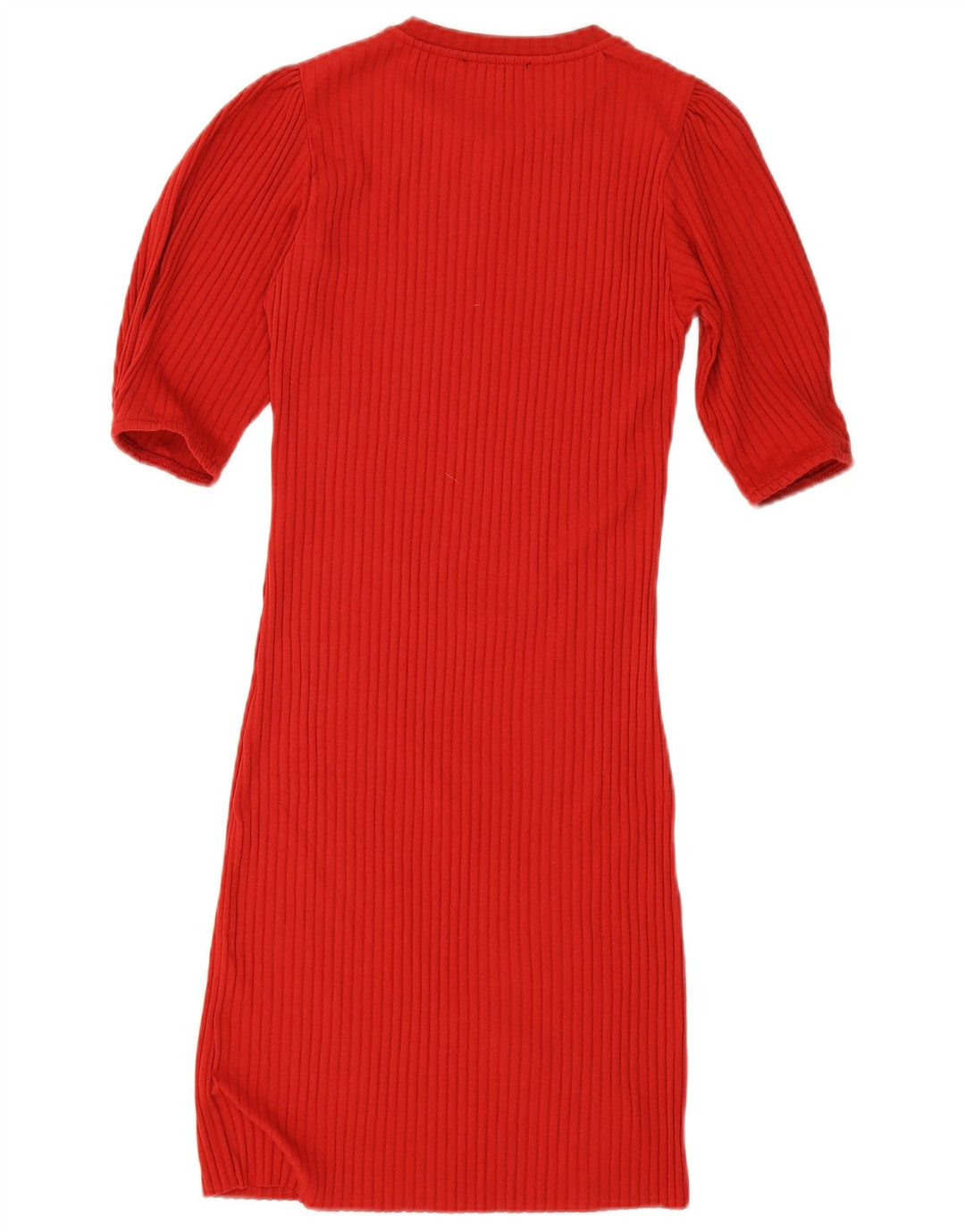 Rochie de tricot pentru femei Zara UK 12, roșu mediu