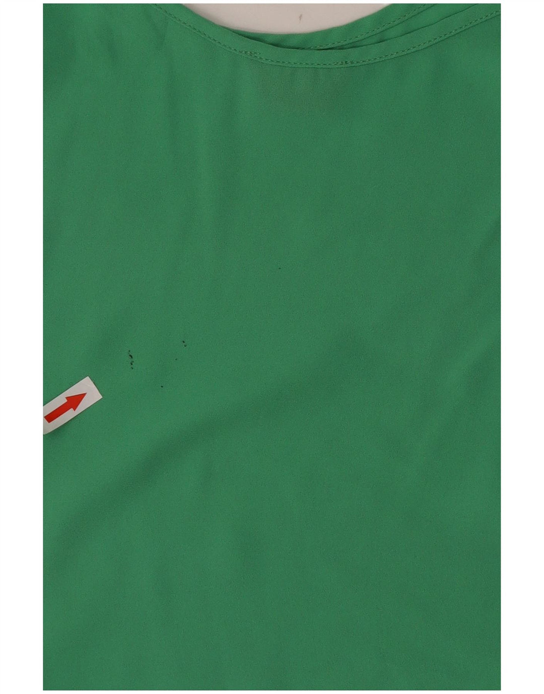 Topshop Cami Top pentru femei UK 10 Small Green Poliester