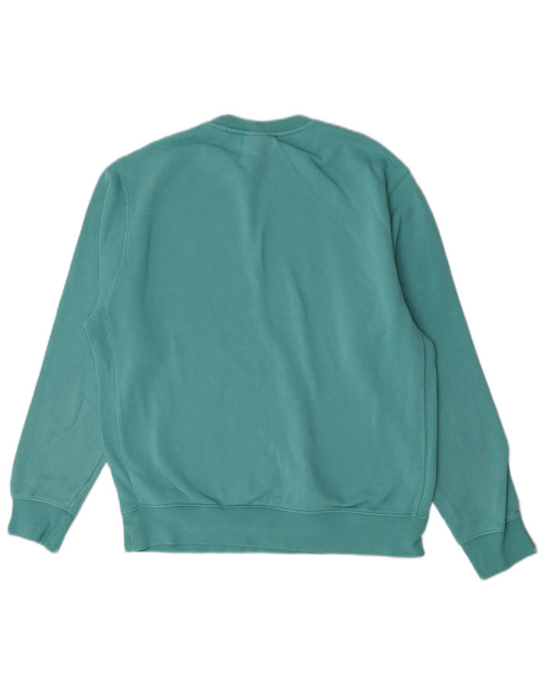 Nike Mens Sweatshirt Jumper Medium Turquoise Cotton