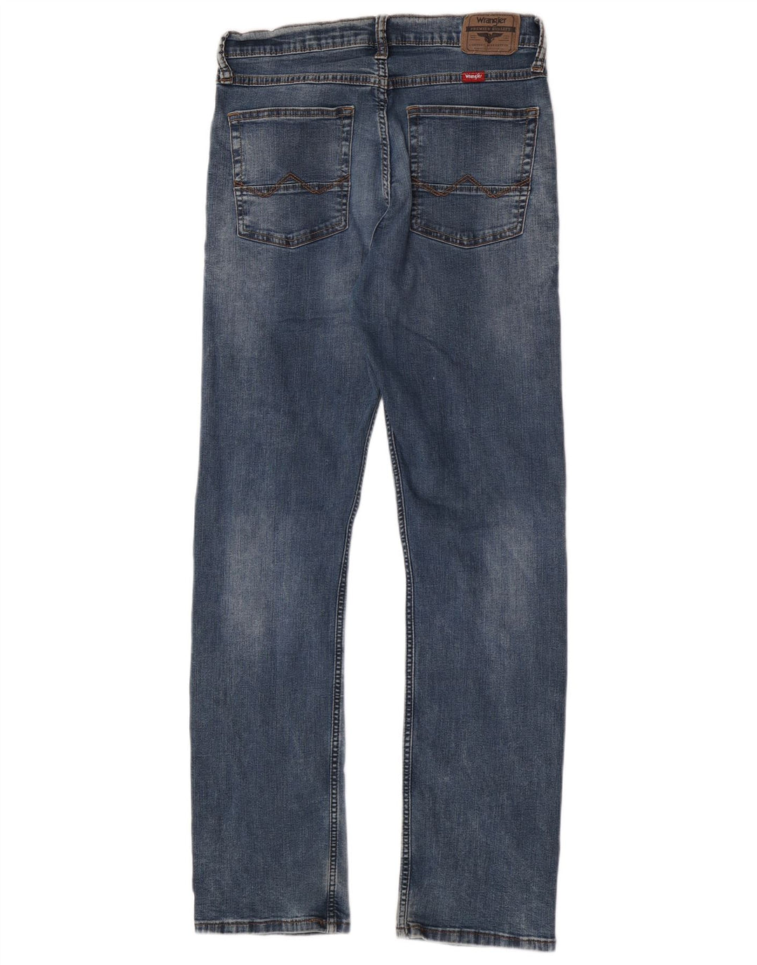 Blugi drepti pentru bărbați Wrangler W30 L32 Bumbac albastru