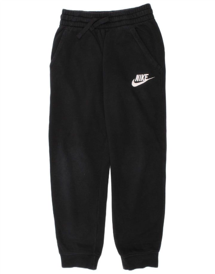 Pantaloni de trening grafic pentru fete NIKE Pantaloni de jogging 8-9 ani Bumbac negru mic