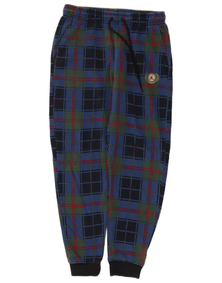 Pantaloni de trening Jordan pentru bărbați Pantaloni de jogging Bumbac cu carouri multicolore medii