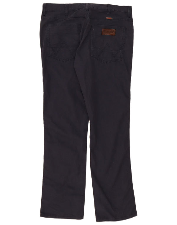 Pantaloni casual drepti elastici Wrangler pentru bărbați Arizona W36 L32 bleumarin
