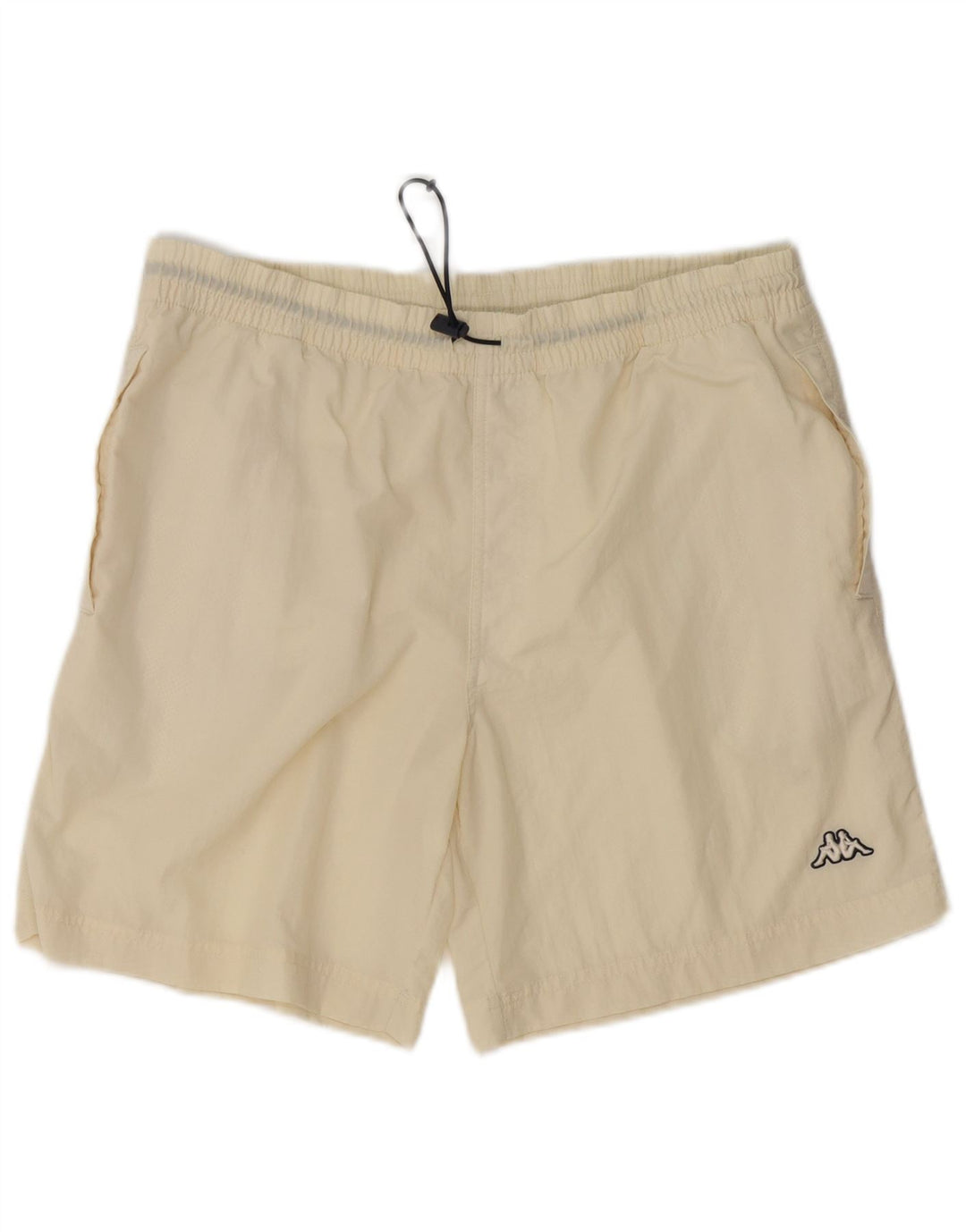 Pantaloni scurți de înot KAPPA pentru bărbați, mari din poliamidă alb