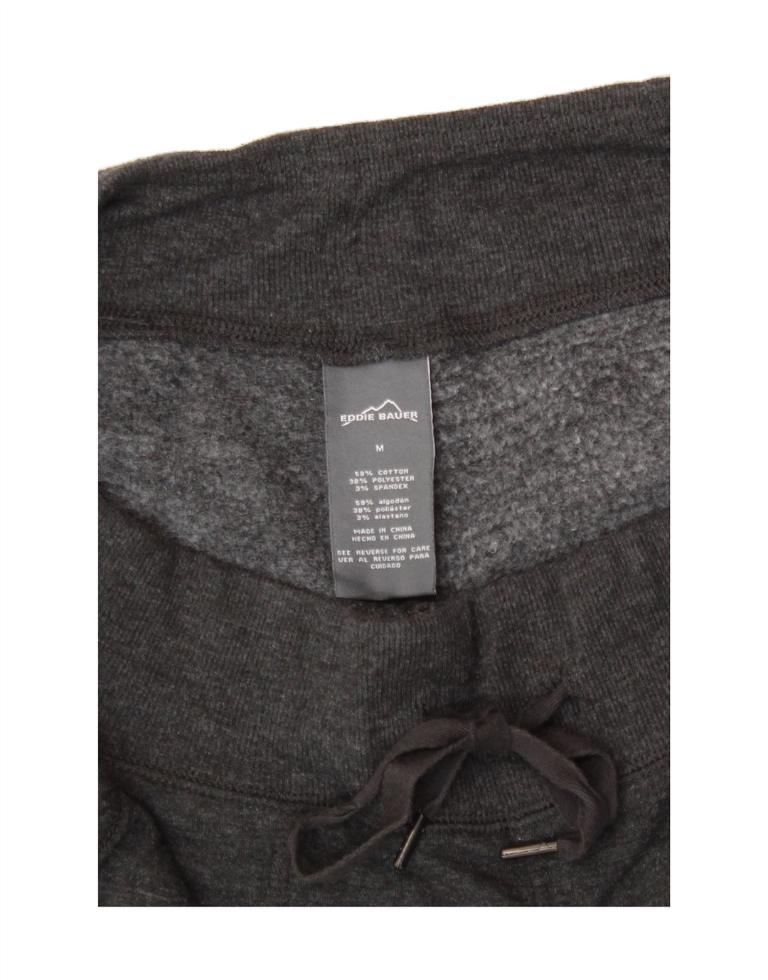 EDDIE BAUER Womens Tracksuit Trousers UK 12 Medium  Grey Cotton Vintage Eddie Bauer and Second-Hand Eddie Bauer from Messina Hembry 