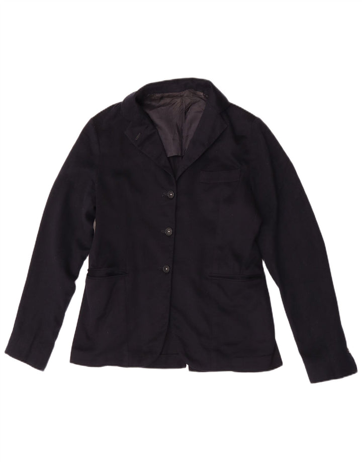Sartoria Giuseppe Postiglione Jachetă Blazer Femei UK 12 Medium Bleumarin