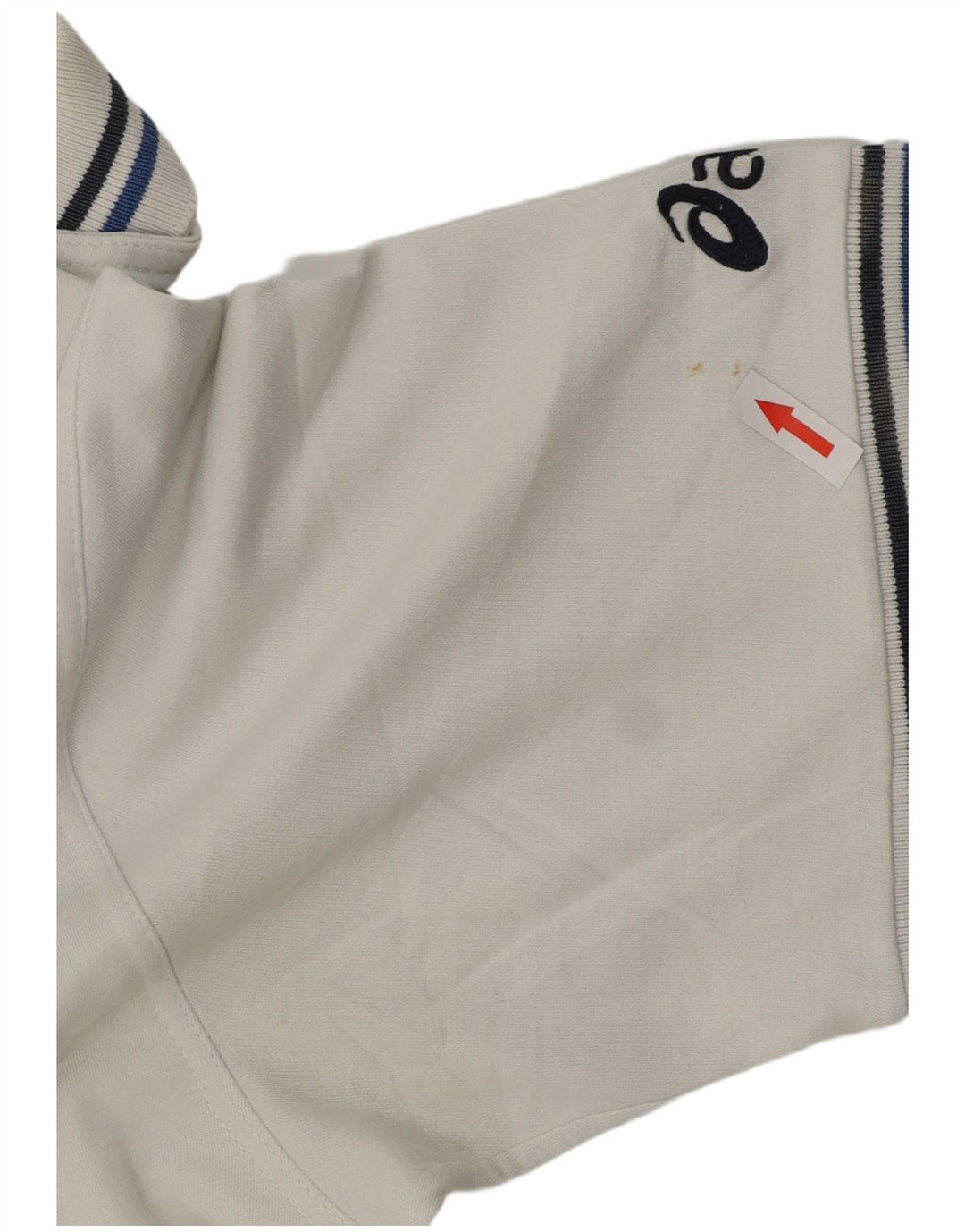 Tricou polo pentru bărbați Asics XL, bumbac alb