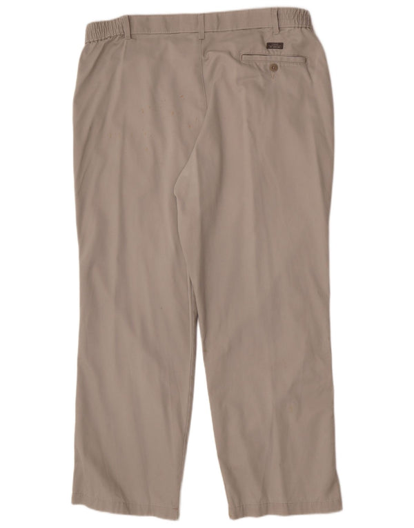 Marks & Spencer Pantaloni chino drepți Blue Harbour pentru bărbați L40 L29 bej