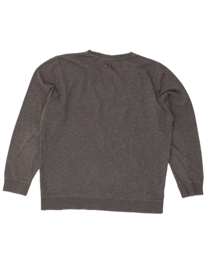 Pulover pentru bărbați Under Armour Cold Gear Sweatshirt Large Grey Flecked