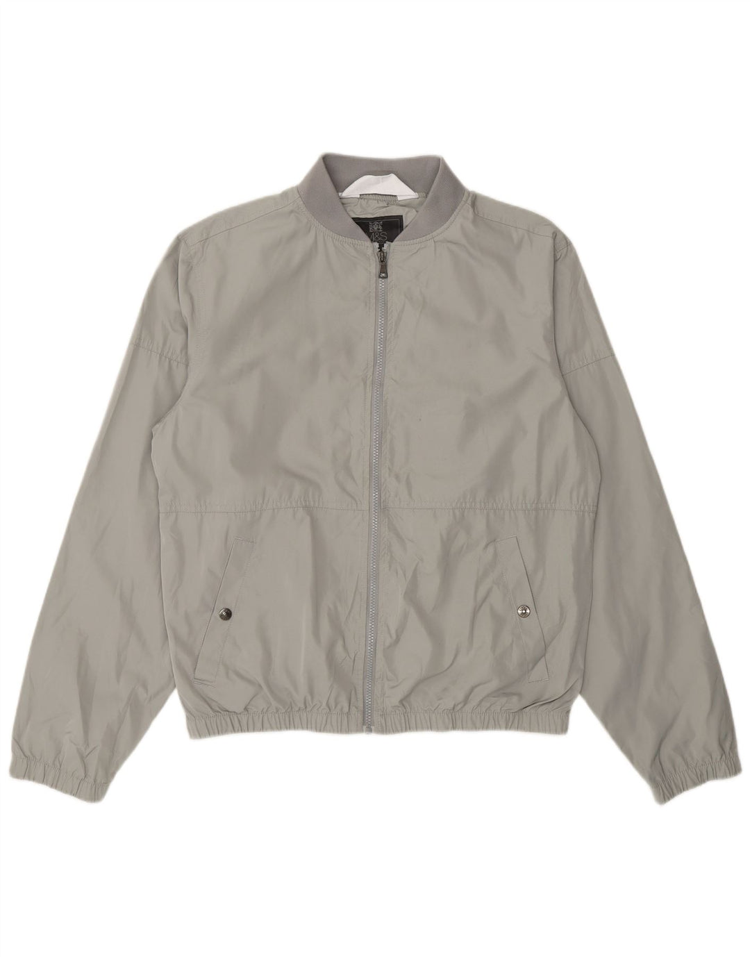 Jachetă Bomber pentru bărbați Marks & Spencer UK 38 Medium Gri Poliester