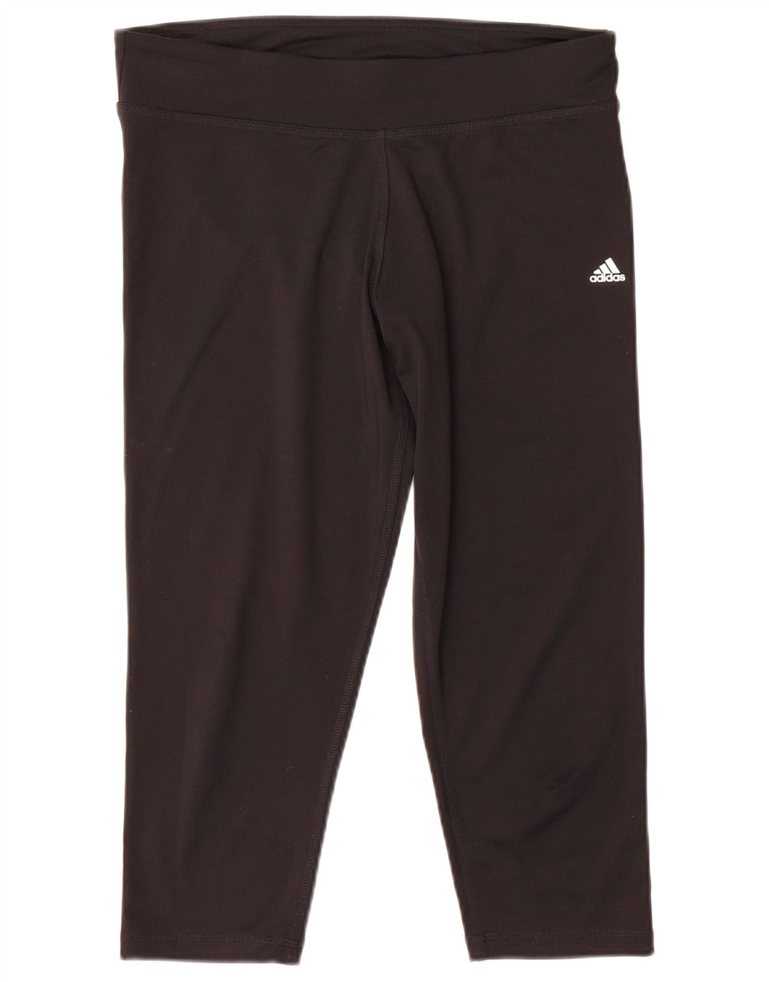 Leggings Adidas Climalite Capri pentru femei Marea Britanie 16/18 Poliester negru mare