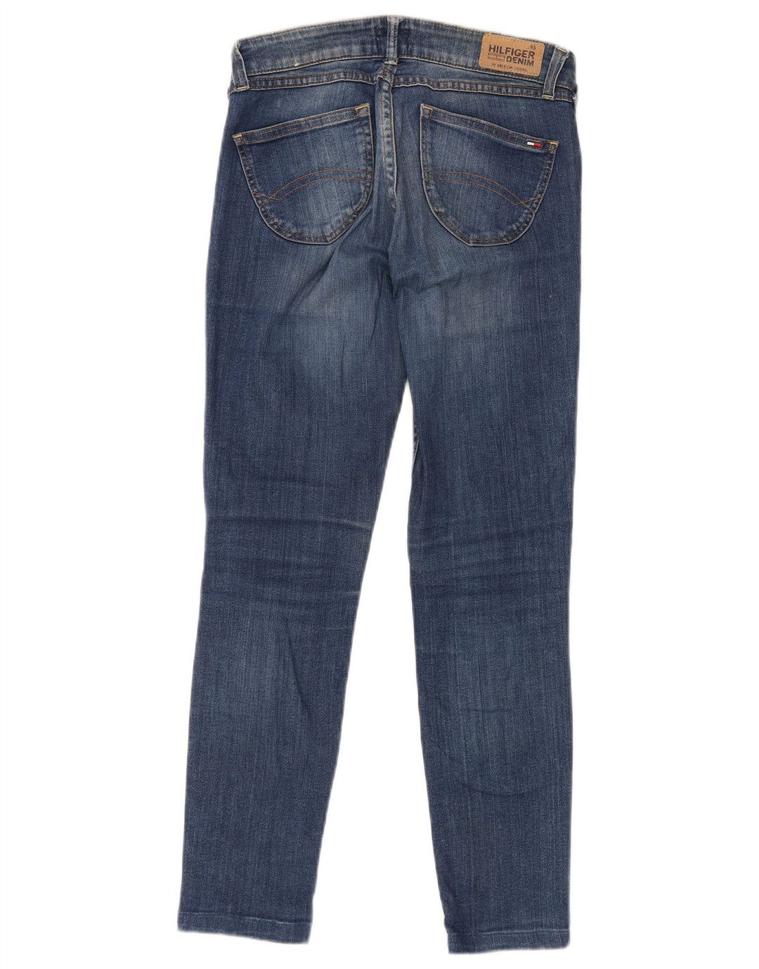 Blugi slim pentru femei Tommy Hilfiger W27 L30 bumbac albastru