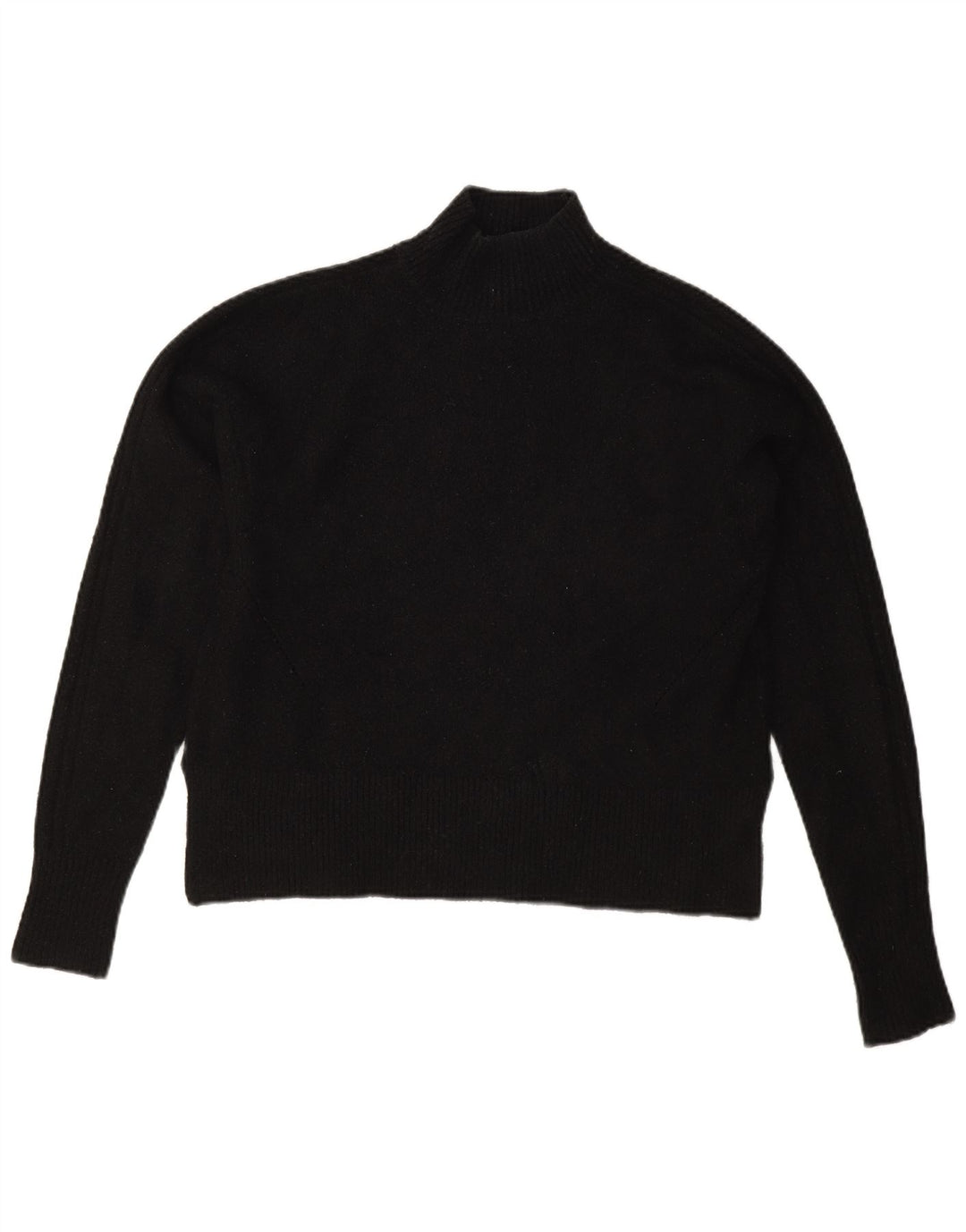 Jack Wills Pulover oversized cu gât țestoasă pentru femei UK 8 Small Black