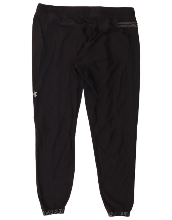 Pantaloni de antrenament grafic pentru bărbați Under Armour Pantaloni de jogging 2XL poliester negru
