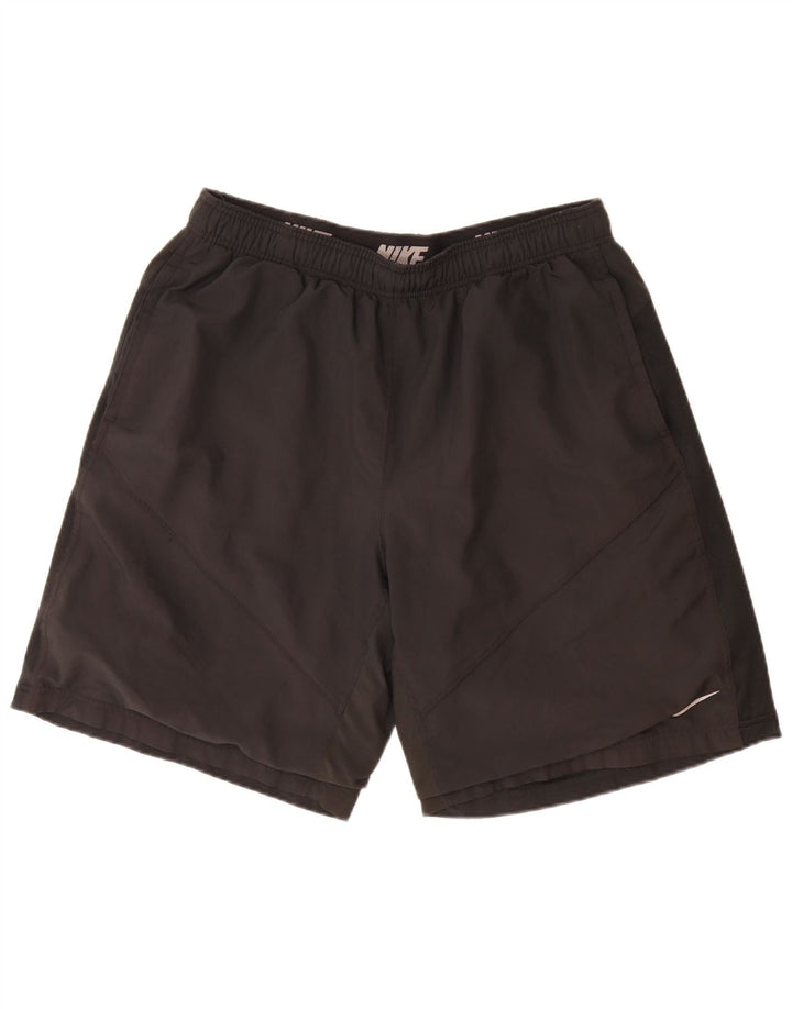 Pantaloni scurți sport Nike Dri Fit pentru bărbați XL, poliester negru