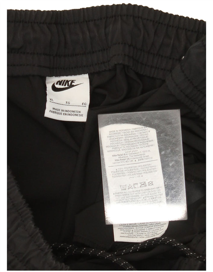 Pantaloni de trening pentru bărbați NIKE XL poliester negru