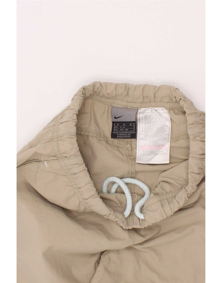 Pantaloni de trening Nike baieti 5-6 ani poliester mediu bej