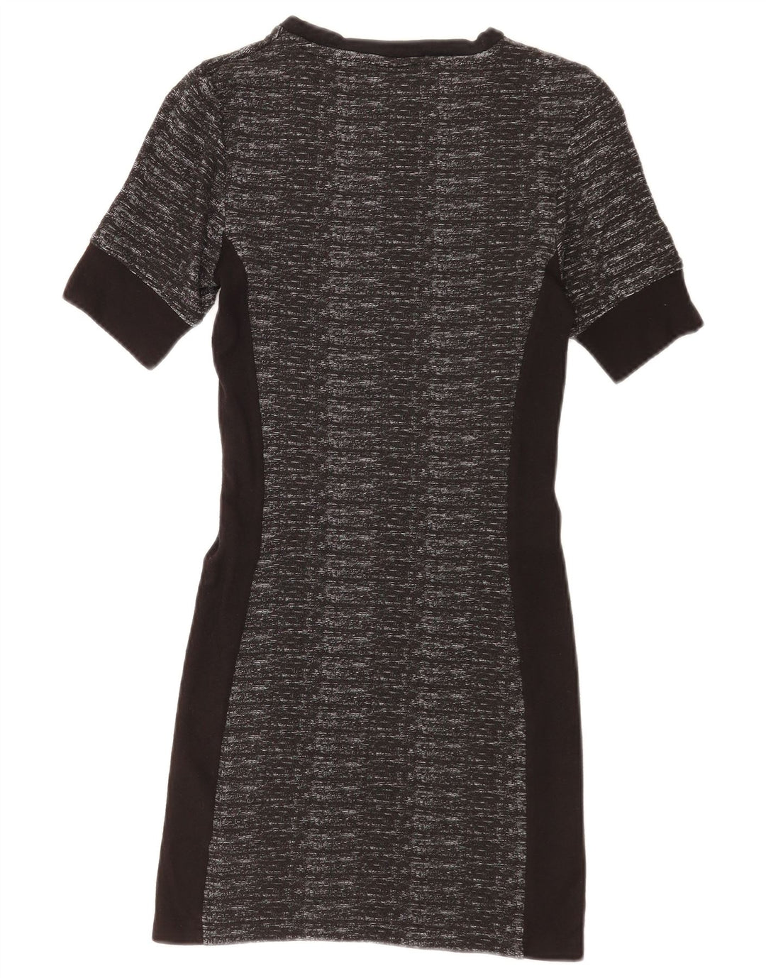 Topshop rochie bodycon pentru femei UK 10, poliester geometric negru mic
