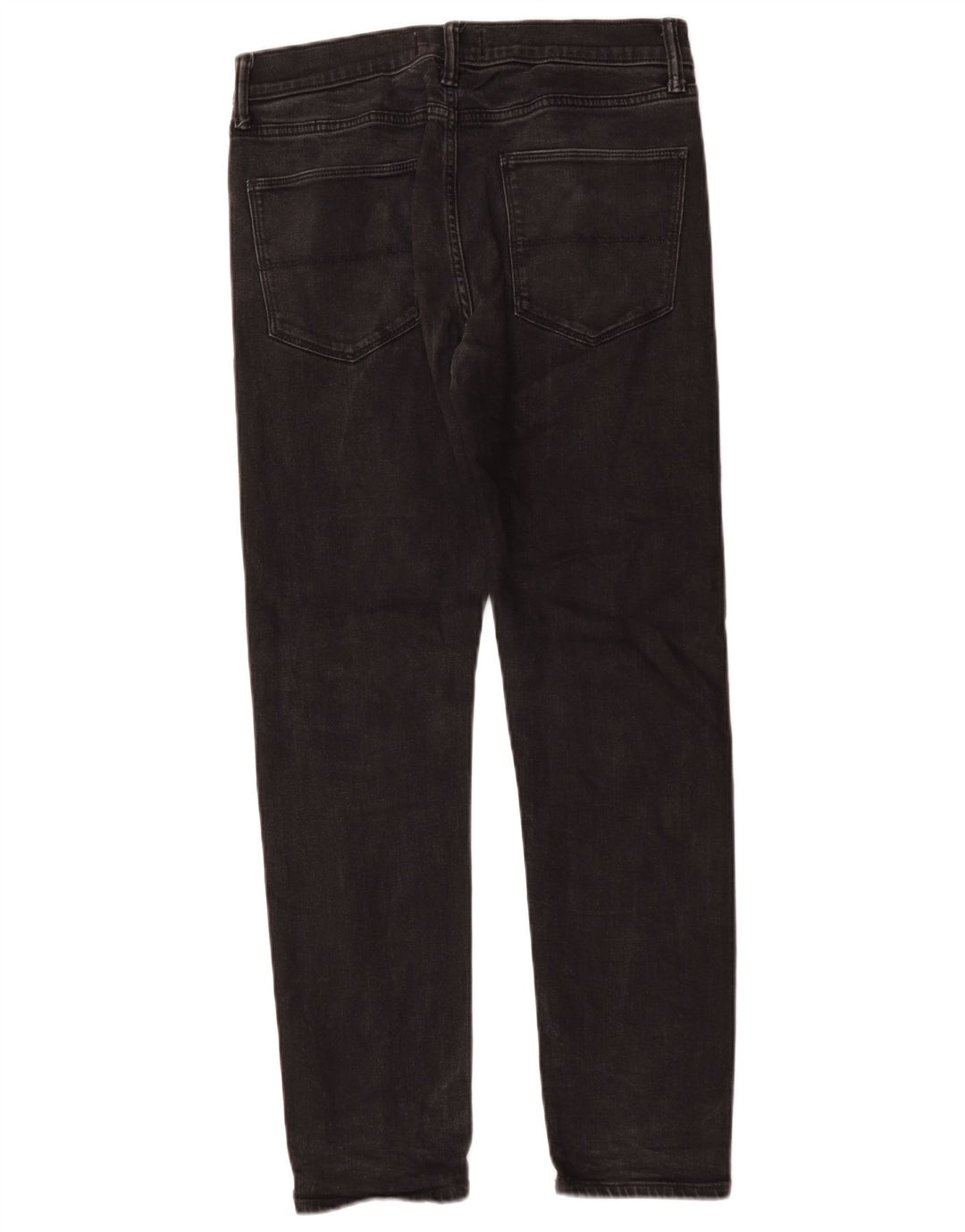 Blugi slim pentru bărbați Marks & Spencer W30 L28 bumbac negru