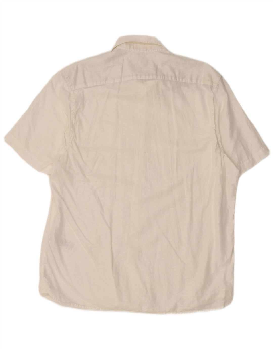 Cămașă cu mânecă scurtă pentru bărbați TED BAKER Mărimea 5 XL In alb