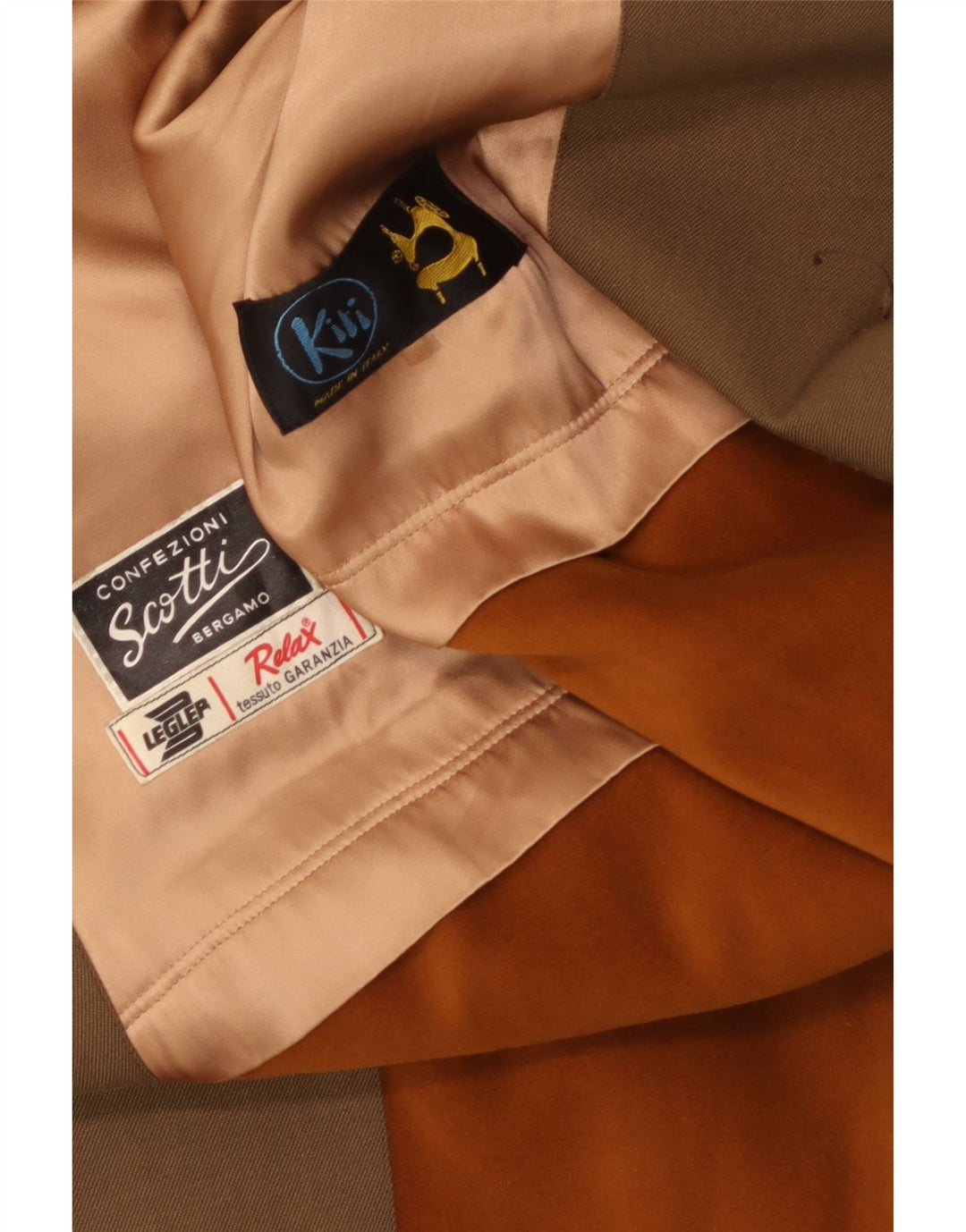 Pardesiu vintage pentru bărbați UK 38 Medium Khaki