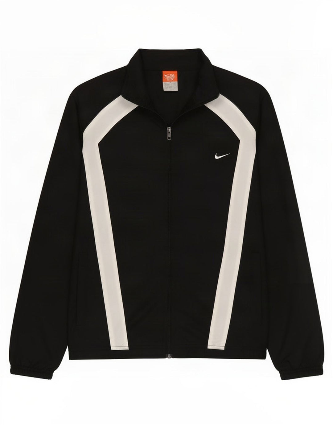 Jachetă de trening Nike pentru bărbați Marea Britanie 38/40 Medium Negru Colorblock Nylon