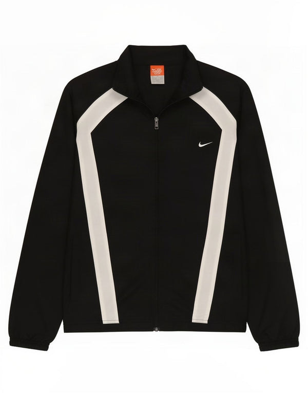 Jachetă de trening Nike pentru bărbați Marea Britanie 38/40 Medium Negru Colorblock Nylon