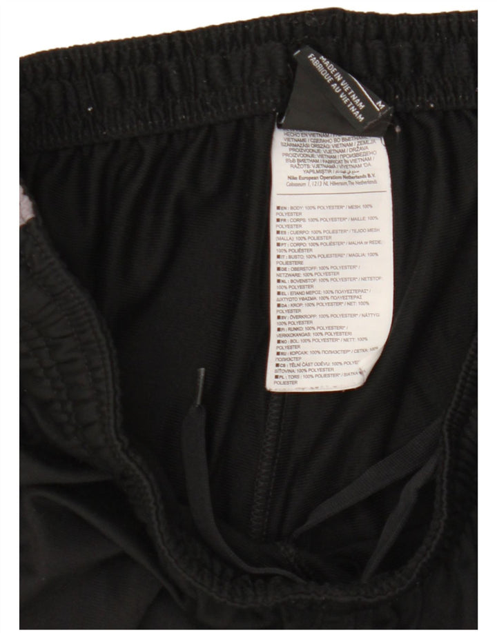 Pantaloni de trening Nike pentru bărbați, negru mediu, poliester, sport