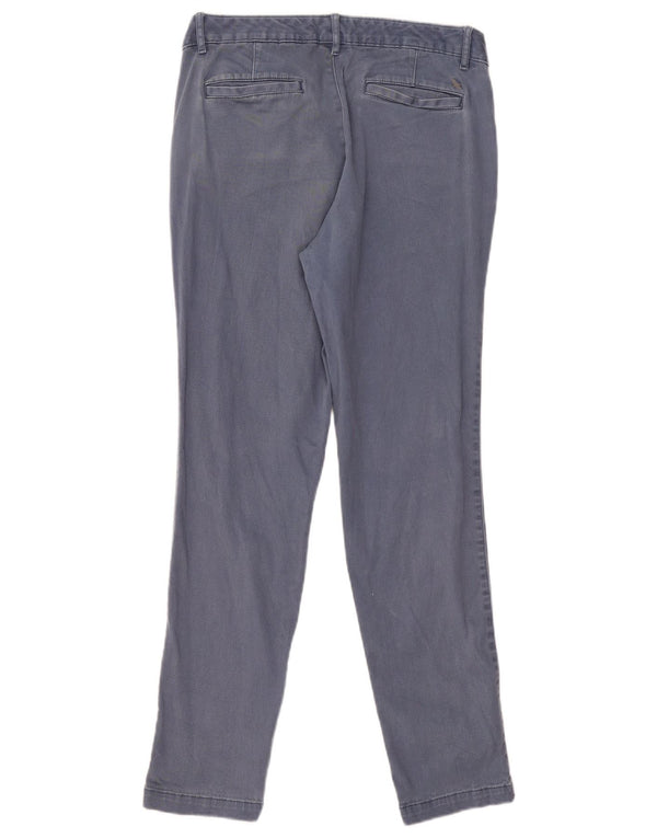 Pantaloni chino pentru femei Boyfriend Eddie Bauer US 8 Medium W34 L30 Bleumarin