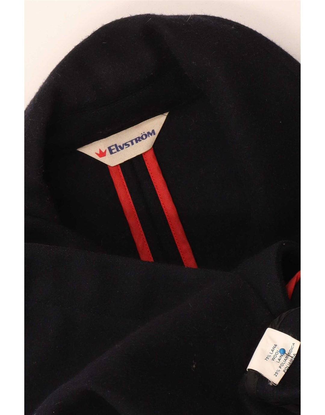 Palton Elvstrom pentru bărbați UK 42 XL Lână bleumarin