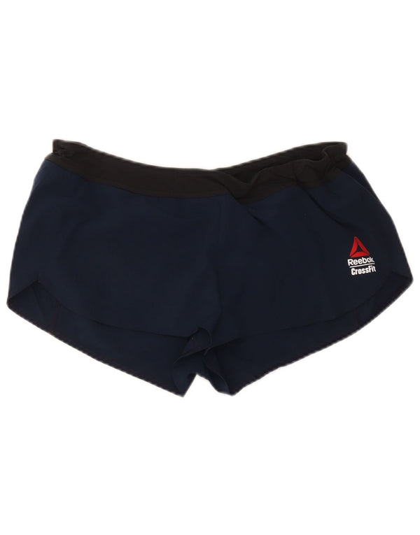Pantaloni scurti sport cross Fit Reebok pentru femei UK 12/14 Medium Blue Colorblock