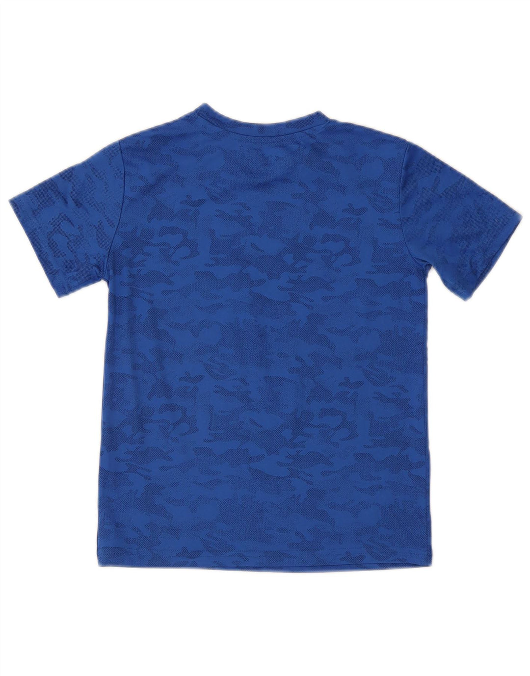 Tricou Băieți Champion Top 10-11 Ani Camuflaj Albastru
