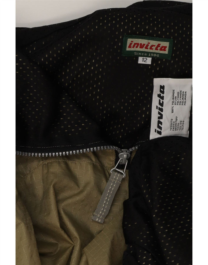 Jachetă de ploaie supradimensionată pentru femei Invicta UK 12 Medium Khaki Gingham