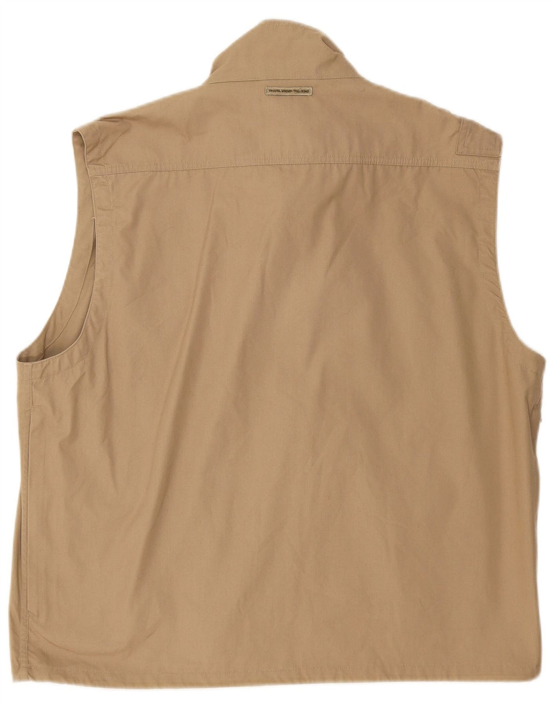 Gilet vintage pentru bărbați, UK 40, mare, kaki, bumbac