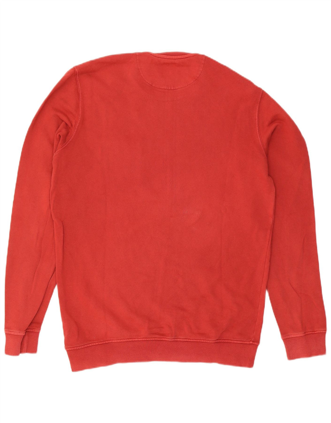 Hanorac pentru bărbați Lyle & Scott Pulover mare din bumbac roșu