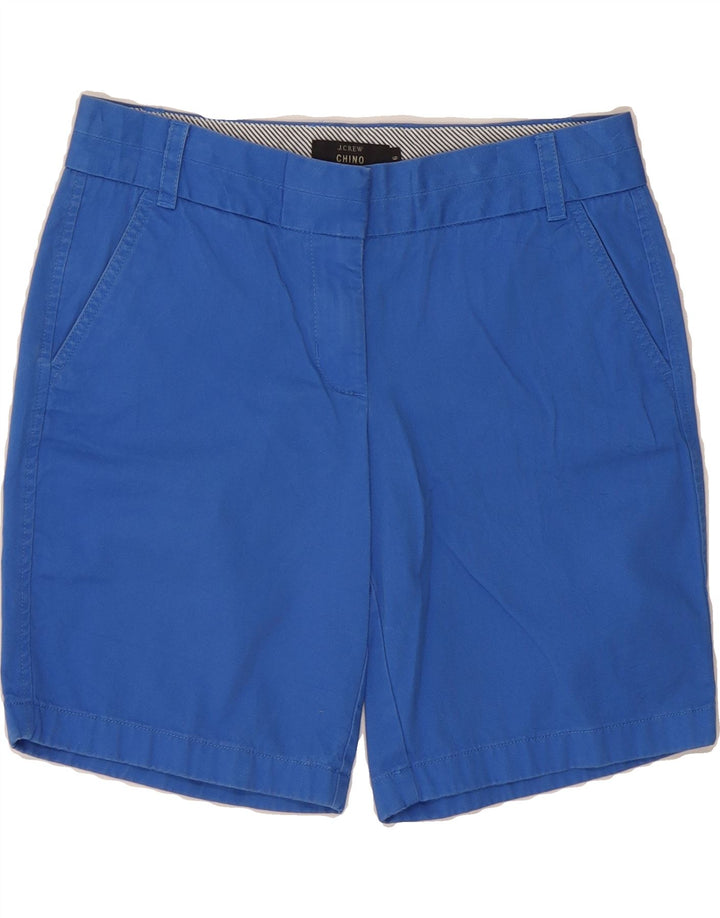 J. CREW Womens Chino Shorts US 6 Medium Blue Cotton Vintage J. Crew and Second-Hand J. Crew from Messina Hembry 