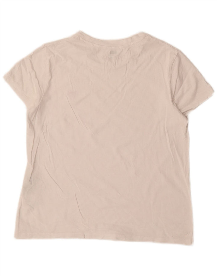 Tricou pentru femei Levi's Top UK 10 Small White Bumbac