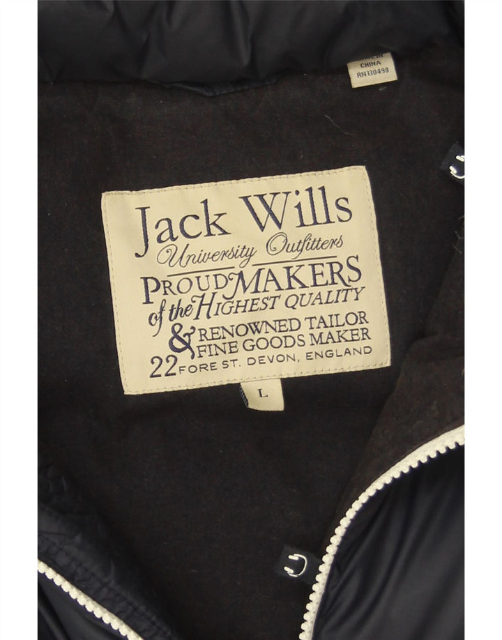 Jack Wills Gilet căptușit pentru bărbați UK 40 Large Bleumarin